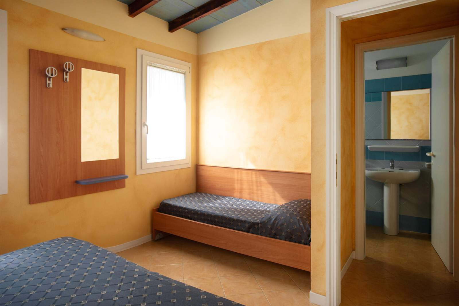 Camera da letto del Bungalow Mare Park Gallanti